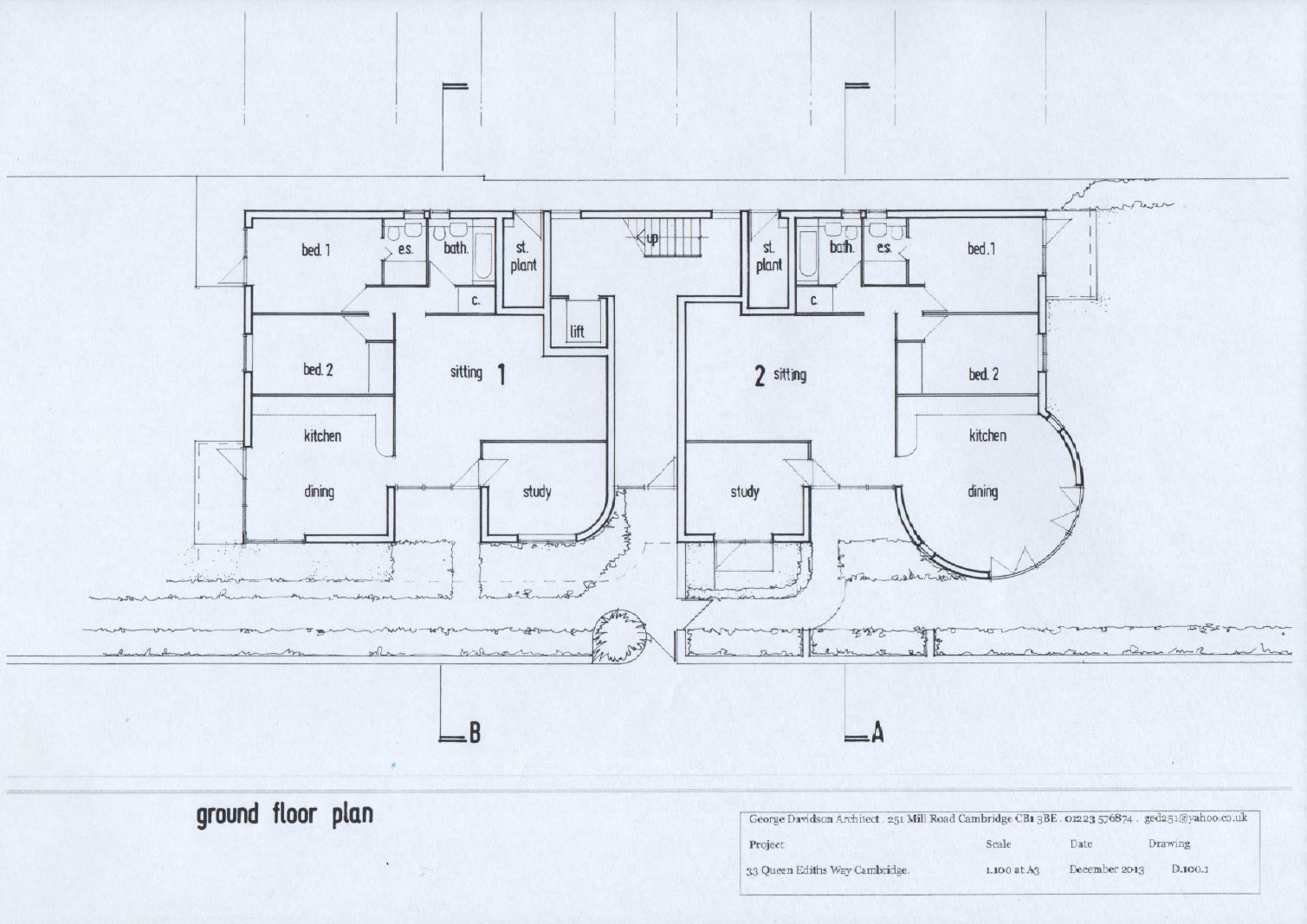 Mowbray Road Ground Floor plan