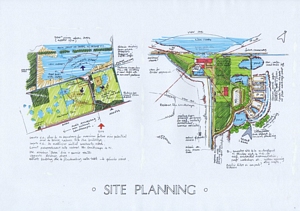 Great Fen Visitors Centre site plan